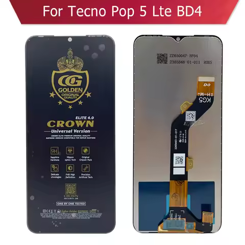 Screen for Tecno Pop 5 Lte BD4 BD4i Display with LCD Replacement Mobile Phone Repair Parts