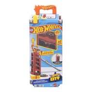 [NEW ARRIVAL] Hot Wheels City Lift & Launch Action Speed & Go Track Playset Assortment (JMJ52)