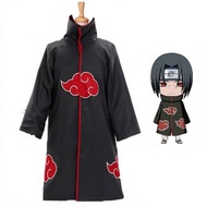 Unisex Naruto Costume Akatsuki Cloak Cosplay Sasuke Uchiha Cape Cosplay Itachi Clothing