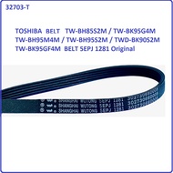 TOSHIBA TW-BH85S2M / TW-BK95G4M / TW-BH95M4M / TW-BH95S2M / TWD-BK90S2M /  TW-BK95GF4M BELT 5EPJ 128