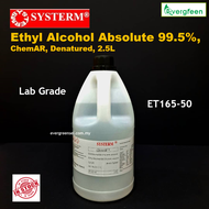 SYSTERM Ethanol denatured/ undenatured (Alcohol) ChemAR 2.5L