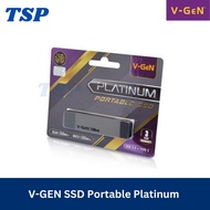 V-GeN Portable SSD 128GBPLATINUM 256GB/ 512GB/ 1TB USB 3.2 Type C EXTERNAL SSD