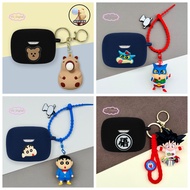 for JBL JBL TUNE 245NC TWS Earphone Case Cartoon Silicone Headphone Soft Sleeve Cute Shockproof Head