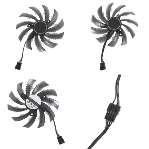Cooling Fans 2060 2070 RTX3060 GTX1660Ti 4Pin 95MM for Gigabyte 1650 Graphics Card Cooler Fan PLD100