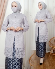 HARGA PROMO!!! TUNIK KANCING SERIBU/kebaya brukat / kancing depan /   busui/baju tunik brokat terbar