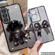 JRYU OPPO ASTRO 2 RIBBON BLINK Stand Holder Softcase Oppo A6C A3X A3 PRO A5 PRO A60 A5S F9 A7 A12 A1