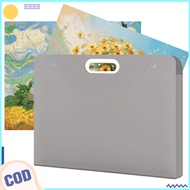 Transparent Waterproof 4K/8K/16K Drawing Paper Collection Book/A2/A3/A4 Painting Paper Storage Bag