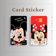 MICK3Y MOUSE CARD STICKER - TNG CARD / NFC CARD / ATM CARD / ACCESS CARD / TOUCH N GO CARD / WATSON CARD