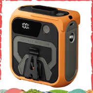 10000mAh Wearable Fan Waist Clip Fan for Outdoor Orange