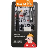 Bút máy kèm lọ mực Hero B68 bút mực luyện chữ đẹp nét thanh nét đậm