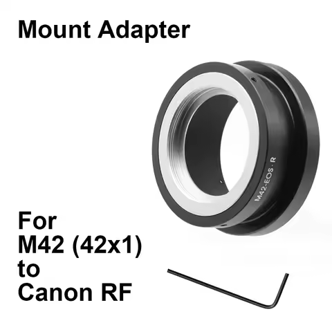 M42-RF For M42 (42x1) lens - Canon RF Mount Adapter Ring M42-EOSR M42-EOS R EOS RF for Canon R3 R5 R