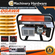 Ogawa Petrol Gasoline Generator Series - GW1800/GW2500/GW3800/GW3800E/GW8000E/GW10000E - 6 Months Wa