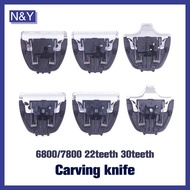 N&Y   Ceramic de  Cutter Head For CP-7800 Replacement de For  8000 6800 3000 Pet Trimmer Clipper Spa
