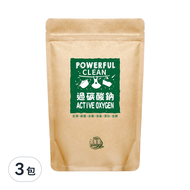 加倍潔 過碳酸鈉去污粉  600g  3包