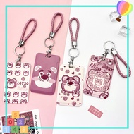 GANTUNGAN VC-Stationery Sudden ID Layerd ID Card Holder Cute ID Card Holder ID Card Holder Aesthetic