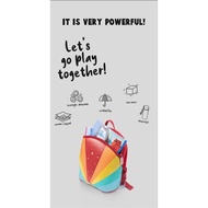 ZOYZOII B79 KINDERGARTEN SCHOOL BAGPACK CHILDREN'S SCHOOL BAG