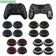 DNOVING 4pcs Joystick Cap  Game Silicone Thumb Stick Grip for PS3 PS4 XBOX One