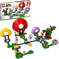 LEGO Super Mario Toad’s Treasure Hunt Expansion Set 71368 Building Kit; Toy for Kids to Boost Their 