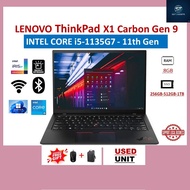 LENOVO ThinkPad X1 Carbon Gen 9 INTEL CORE i5-1135G7 - 11th Gen