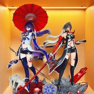30cm Honkai Star Rail Raiden Bosenmori Mei Acheron Anime Game Figure GK Beauty Girl Statue Action Fi