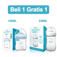 【Beli1 Gratis1】Dr.isla Botol susu bayi 0 6 tahun Natural Bottle Twin BPA Free 150ml+330ML Botol Susu