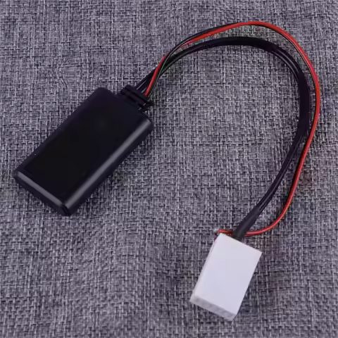 CITALL 12 Pin 12V Bluetooth 4.0 AUX Radio Stereo Adapter Cable Fit For VW MCD R110 R100 RNS 300 RNS 