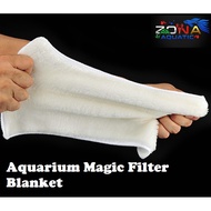 Ready Stock | Aquarium Magic Filter Blanket | Durable Polyester Fiber Felt Blanket |  For Fish Tank 