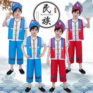 【COD】buwan ng wika costume for girl buwan ng wika costume for boy Boys and Girls Ethnic Minority Dan