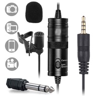Mini Microphone Boya BY-M1 Windshield 4 Pole Gold 3.5mm Plug for PC Computer Tablet Laptop DSLR Camera Smartphone