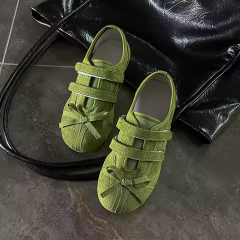 Flats Women Ballet Dance Shoes Walking Spring Cozy Sport Shoes Woman 2025 Fashion New Designer Sneak