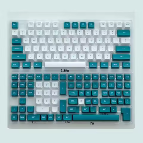150 Key CSA Keycaps PBT Double Shot for Cherry MX Switches on 61 63 64 67 68 75 84 87 96 98 108 ANSI