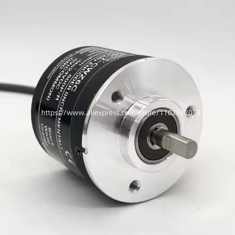 E6C2-CWZ6C 60P/R Incremental Rotary Encoder 60PPR E6C2CWZ6C 5-24VDC NPN OC ABZ Phase