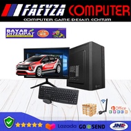 PC Lengkap Intel Core I5 2400 Ram 8gb HDD 500gb LED 19 inch
