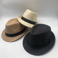 [Adults&Kids] Fabric | Europe Style Wedding Groomsmen Bruno Mars Fedora Hat for Babies