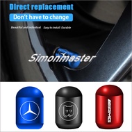 Mercedes Benz AMG Brabus C300L C180L C400L Car Wheel Tire Valve Caps Auto Dust-proof Tyre Hermetic S