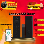 [SG BEST SELLER & SHOPEE EXCLUSIVE DEAL] LENOVO U2 FINGERPRINT DOOR LOCK