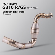 For BMW G310RR G310R G310GS 2017-2024 Motorcycle Exhaust Modify 51mm Stainless Manifold