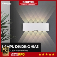 DIGITIK - TaffLED Indoor Decorative Wall Lamp Plastic Body 10W 10 LED Warm White - 10T