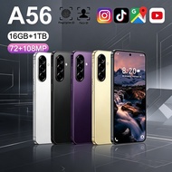 High Quality A56 NEW Smartphone 4G/5G  6.7-inch Screen Memory 16GB+1TB  Battery 8000mAh Android 15.0