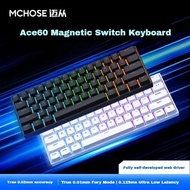 ACE68 MCHOSE ACE60 Pro Mechanical Wired Magnetic Switch 8k Polling Rate Esports Customized Gaming K