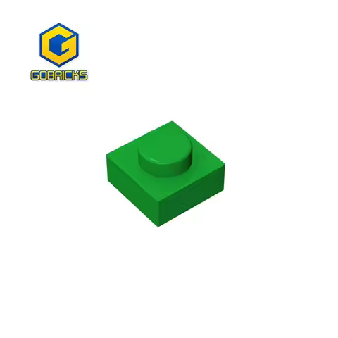 Gobricks GDS-501 Plate 1 x 1 compatible with lego 3024 30008 pieces of children's DIY building block