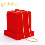 916 Gold Necklace 18k Saudi Gold Pawn Chain Snake Bone Chain Versatile Necklace For Men And Women