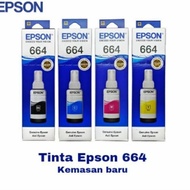 Tinta Epson 664 (1Set) For Printer L110,L120,L210,L220,L300 Terbaru