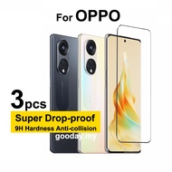 3Pcs OPPO Reno 8T 5G Screen Protector Tempered Glass For OPPO Reno 8T 5G 4G 8 8Z 7Z 7 SE Reno8T 6 6Z 5 Pro Lite 5G 5F OPPO A78 5G A77 A96 A95 Protective Glass Film