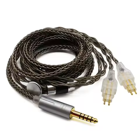 Youkamoo 4.4mm Balanced Cable Compatible with Sennheiser HD600, HD650, HD660S, HD660S2, HD580, HD58X