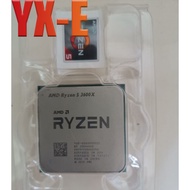 AMD Ryzen 5 3600X AM4 CPU Processor r5 3600X 3.8GHz up to 4.4GHz 6cores 12threads 32M Desktop 32MB L2 cache 3MB L3 cache 32MB with Heat dissipation paste