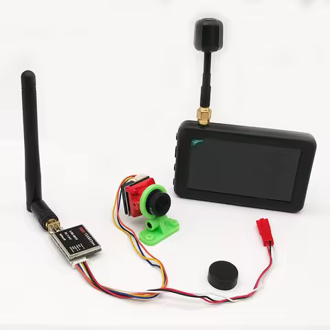5.8G FPV TS5823 600mw Video Transmitter with Cmos 1800TVL Camera and 3 Inch LCD 480x320 Screen Auto 