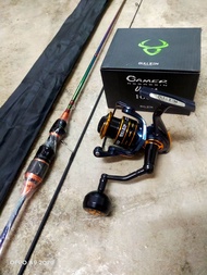 UL SET REEL BULLZEN +ROD + TALI BENANG