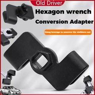 12h🔥Universal 1/2 Inch Sparnner Wrench Extension Adaptor Wrench Support Tool Screwdriver Wrench Ratc