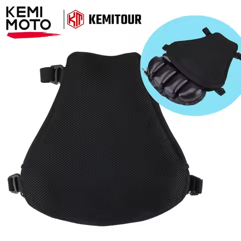 KEMiMOTO Moto Seat Cushion Air Pad For BMW For F650 F700 GS ADV For YAMAHA MT 07 MT 09 For TENERE 70